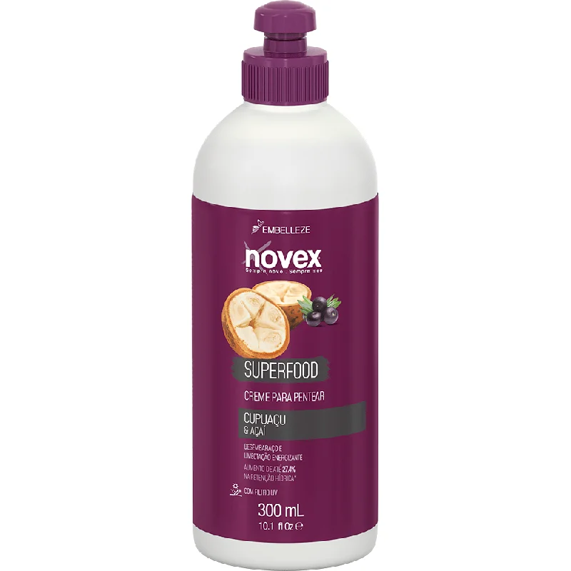 Luster drops-Novex Combing Cream Superfood Cupuaçu And Acai 300ml