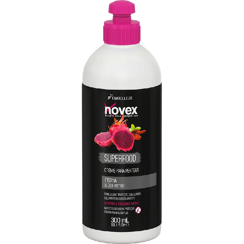 Glow enhancer-Novex Combing Cream Superfood Pitaya And Gojiberry 300ml