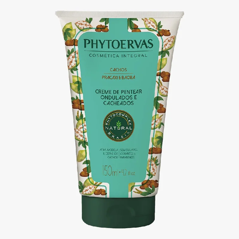 Shimmer spray-Phytoervas Cream of Combing Curls and Wavy Pracaxi and Baobab 150ml