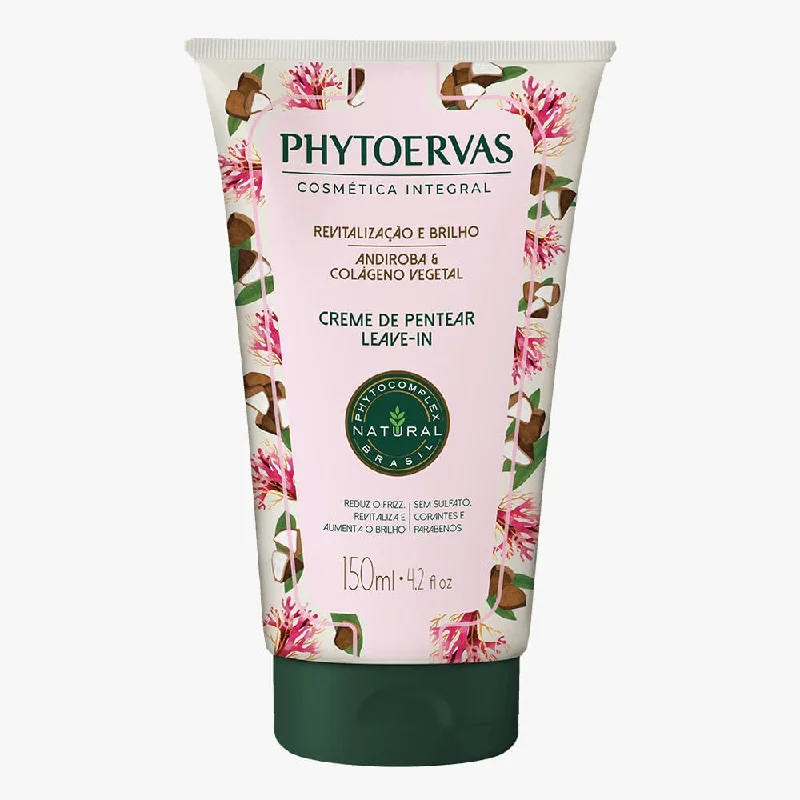 Blowout balm-Phytoervas Cream of Combing Revitalization and Glow Andiroba and Collagen Vegetable 150ml