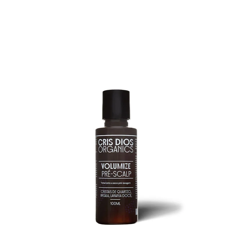 Hair care routine for frizzy soft hair-Cris Dios Organics Volumize Pre-scalp- Treatment Pre-wash 100ml