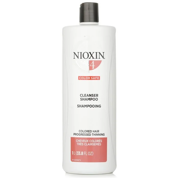 Volume lotion-Nioxin Derma Purifying System 4 Cleanser Shampoo (Colored Hair, Progressed Thinning, Color Safe) 1000ml/33.8oz