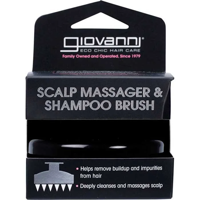 Flake calming oil-Giovanni Scalp Massager & Shampoo Brush