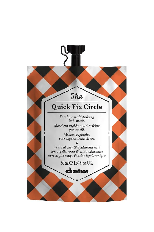 Defining cream-Davines Quick Fix Circle Hair Mask