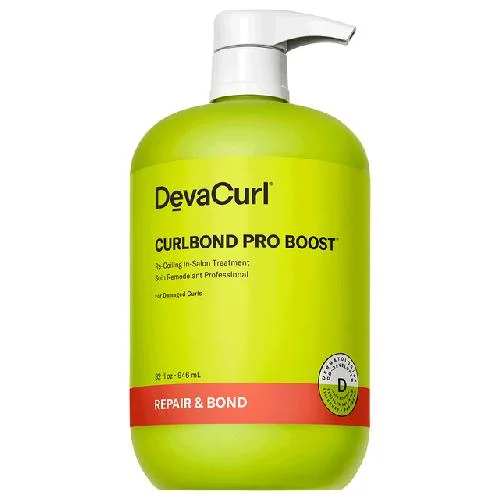 Budget hair care for curly hair-DevaCurl Curlbond Pro Boost 33.8 Oz