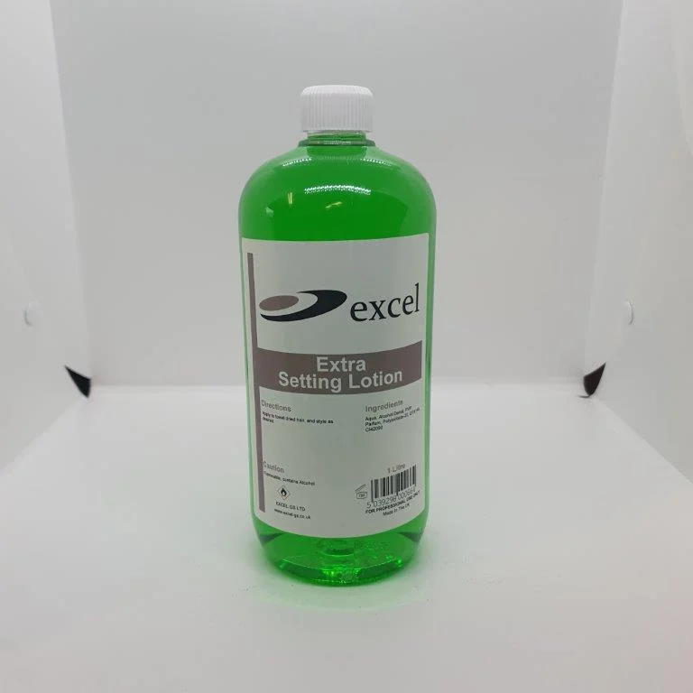 Best hair care for hair vigor-Excel Extra Setting Lotion (Green) 1L