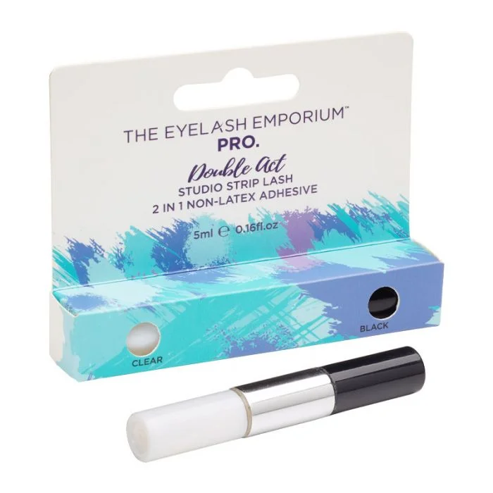 Curl shaping pudding-Eyelash Emporium Pro SEAMLASH 2 in 1, Adhesive 5ml