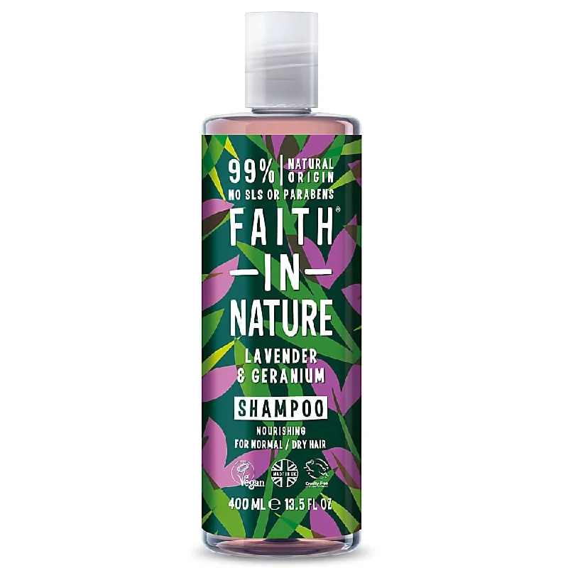 Strand defense spray-Faith In Nature Lavender & Geranium Shampoo