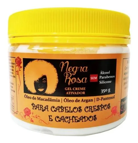 Curl boosting gel-Gel Cream Activator Black - Negra Rosa