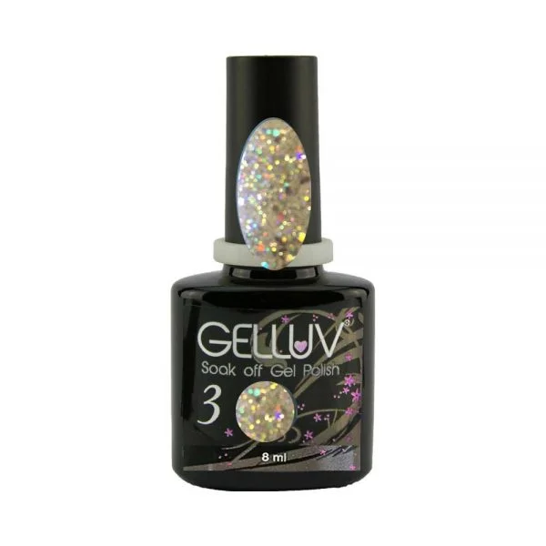 Curl gel-Gelluv Crystal Empire 3 8ml