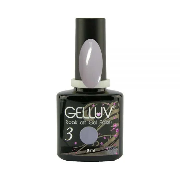 Split end sealant-Gelluv Lilac Shimmer 3 8ml