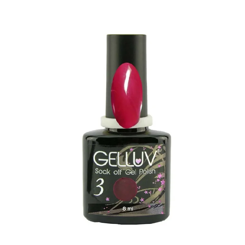 Hair bonding adhesive-Gelluv Mixed Berries 3 8ml