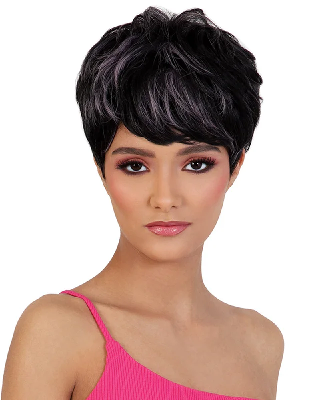 Creamy blonde synthetic wigs-GGC-Margo | Synthetic Wig by Motown Tress