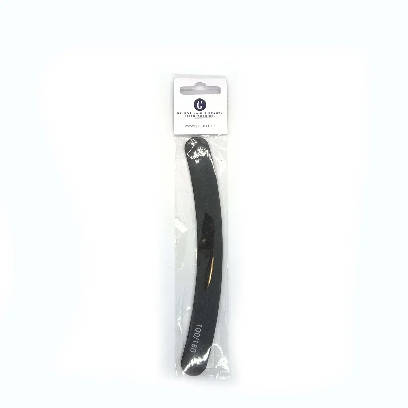 Curl gel-Gilmor Black Boomerang File 100/180