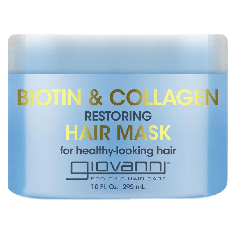 Hair care tips for hair toughness-Giovanni Biotin and Collagen Restoring Mask 10 oz