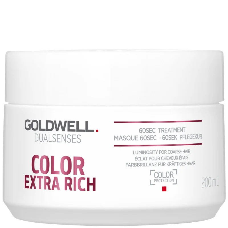 Best hair care for scalp soreness-Goldwell Dualsenses Color Extra Rich 60Sec Treatment 200ml