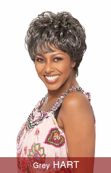 Synthetic wigs with vibrant texture-Vanessa Hart