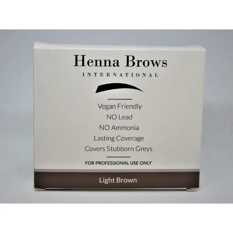 Styling wax-Henna Brows Powder - Light Brown