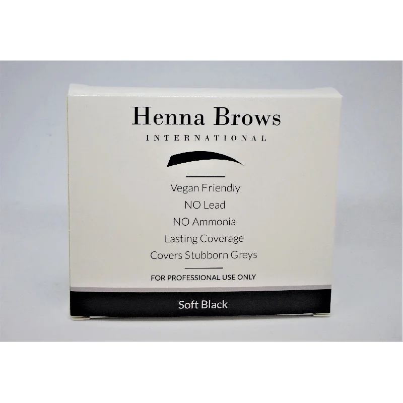 Restoring serum-Henna Brows Powder - Soft Black