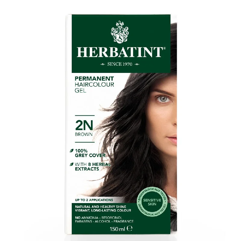 Curl amplifying mist-Herbatint Permanent Hair Colour Gel - 2N Brown