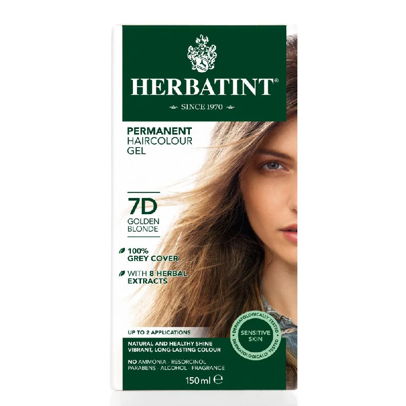 Fixing balm-Herbatint Permanent Hair Colour Gel - 7D Golden Blonde