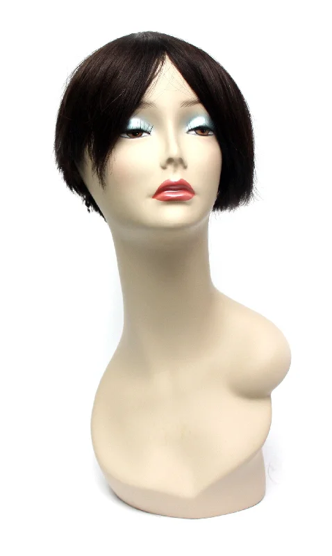 real person hair ring scratch craft-BRAZILIAN HUMAN HAIR WIG  -  Idelle