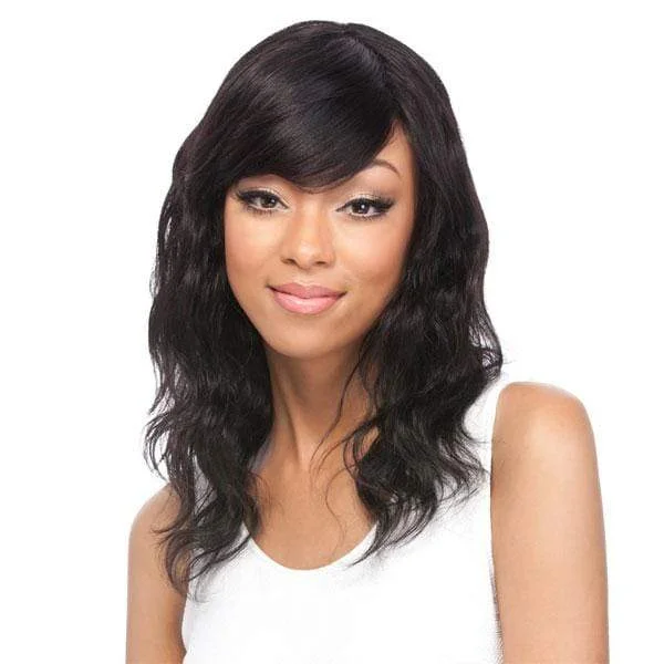 real person hair ring support pattern-It's A Wig 100% Brazilian Remy Human Hair Wig - HH BODY WAVE 16"