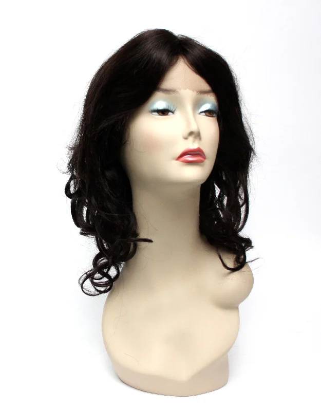 real person hair ring organic craft-Kalla human hair lace front wig