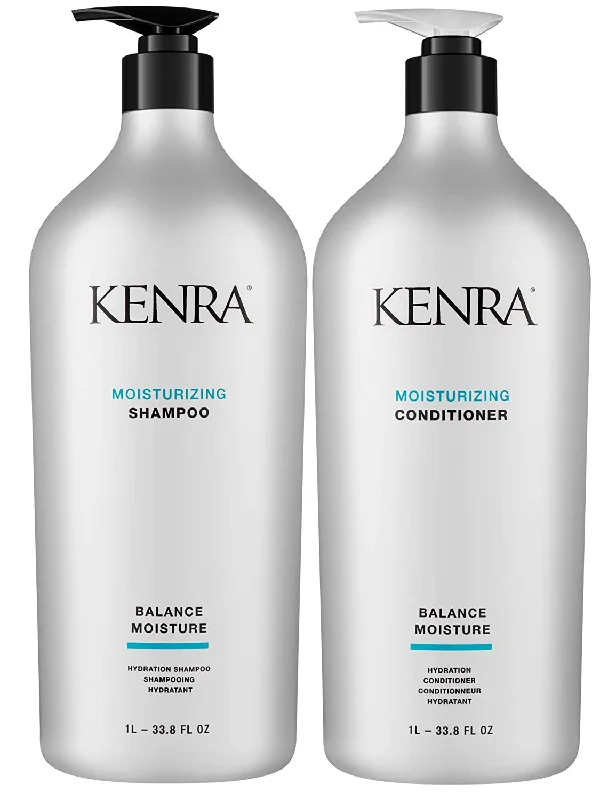 Curl extending lotion-Kenra Moisturizing Shampoo and Conditioner 33.8 oz Duo