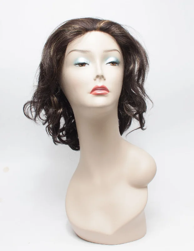 real person hair ring creative twist-LISELI human hair full wig