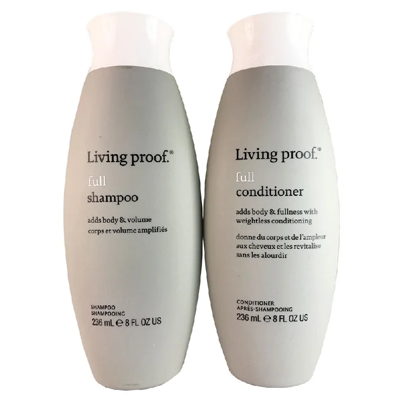 Curl reviving lotion-Living Proof Full Shampoo and Conditioner 8 oz Duo