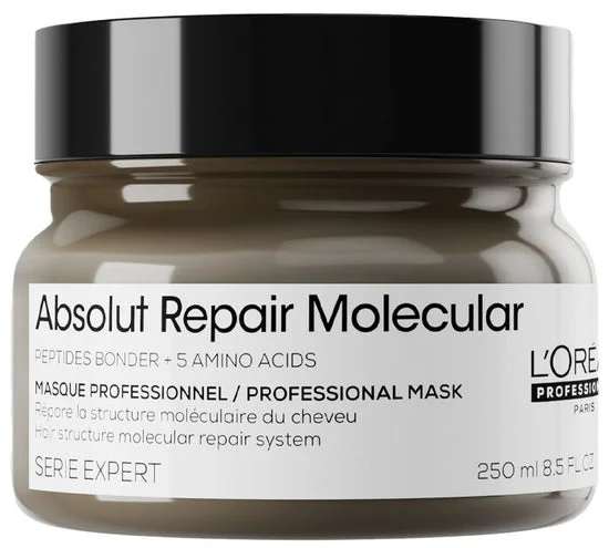 Natural hair care for hair sleekness-L'Oreal Professional Absolut Repair Molecular Mask 8.5 oz