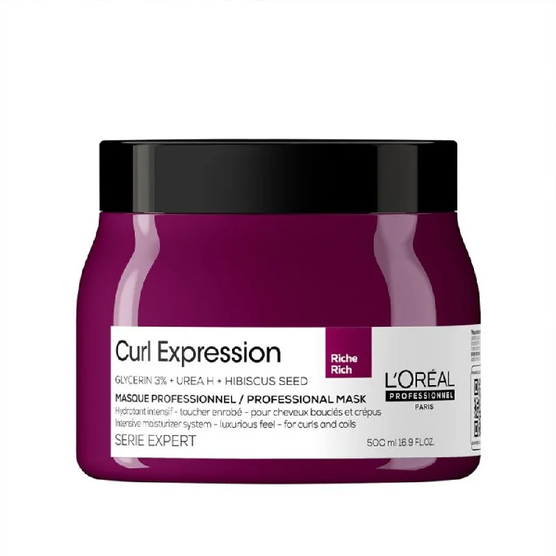 How to hydrate thick soft hair-L'Oreal Serie Expert Curl Expression Rich Butter Masque 500ml