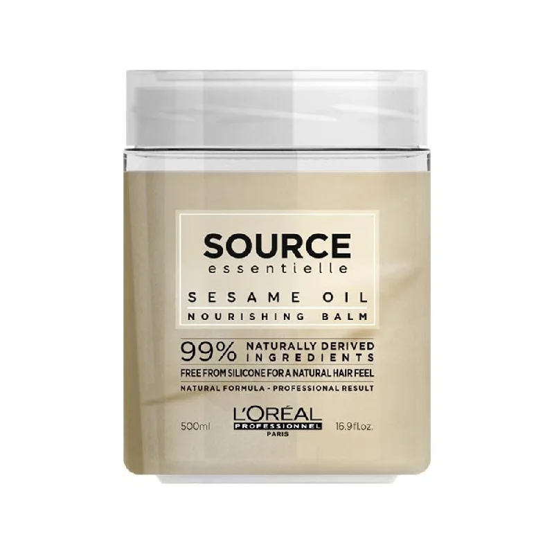 Hair care for texturized hair-L'Oreal Source Essentielle Nourishing Balm 500ml