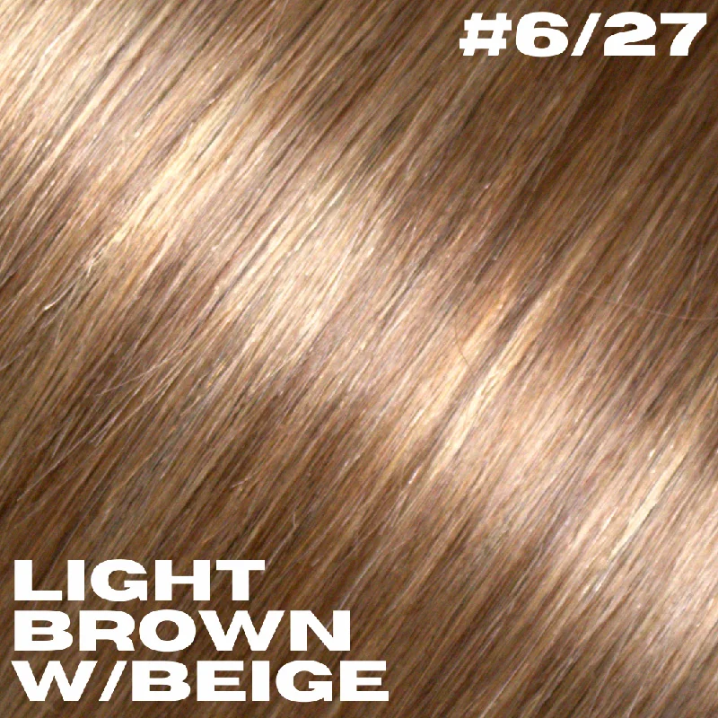 6/27 Light Brown With Beige