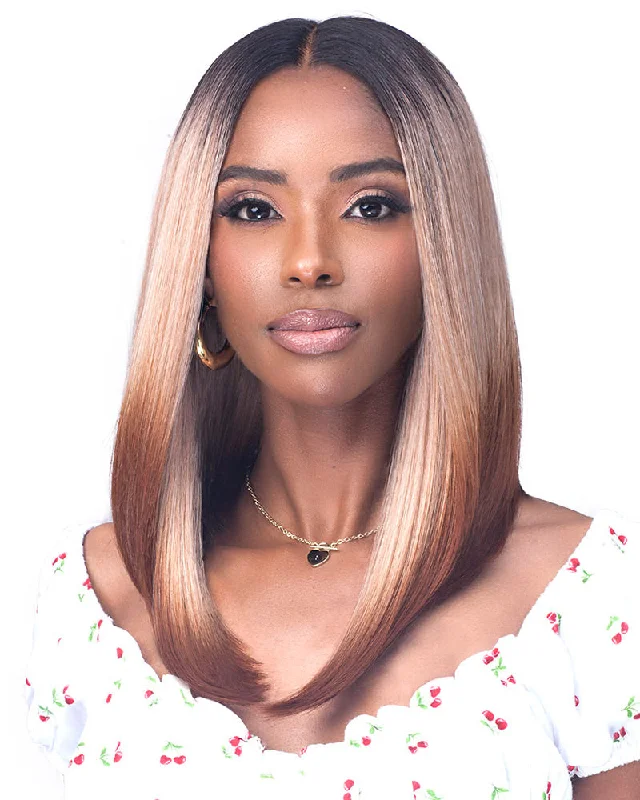 Synthetic wigs with bold texture-Magnolia | Lace Front Synthetic Wig by Bobbi Boss