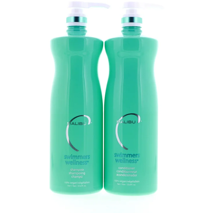 Thinning calming lotion-Malibu Swimmers Wellness  Shampoo and Conditioner 33.8 oz Duo