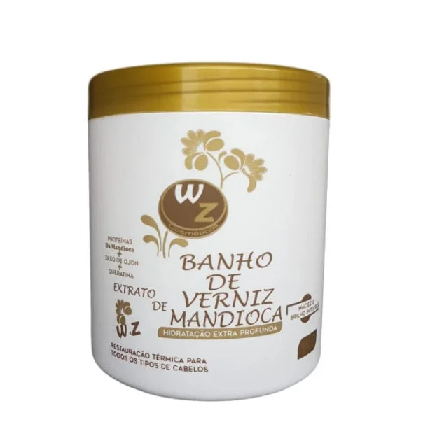 Hair care for shoulder-length hair-Mandioca Cassava Varnish Bath Moisturizing Treatment Mask 1Kg - WZ Cosmetics