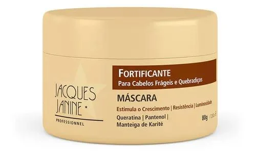 Best hair care for frizz in rain-Mask Fortifying 80g Jacques Janine - Jacques Janine