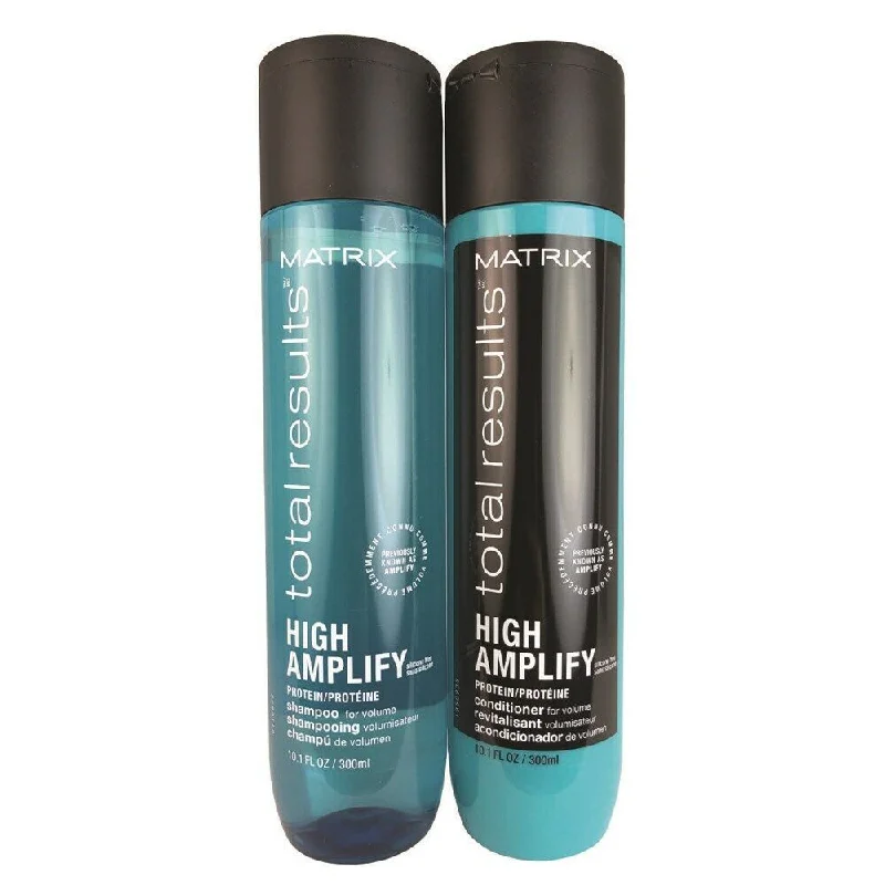 Luster mist-Matrix Total Results High Amplify Shampoo and Conditioner 10.1 oz