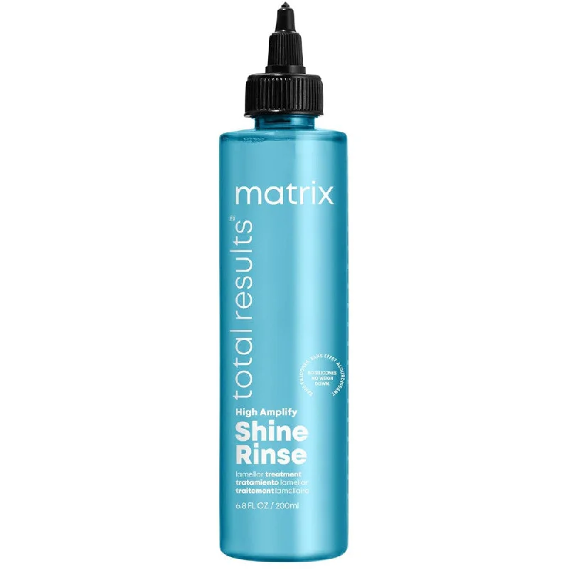 Best hair care for flat curls-Matrix Total Results High Amplify Shine Rinse 6.8 oz