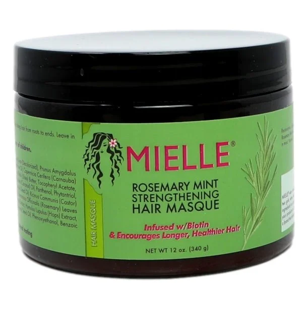 Cooling mist-Mielle USA Label Rosemary Mint Strengthening Hair Masque Export