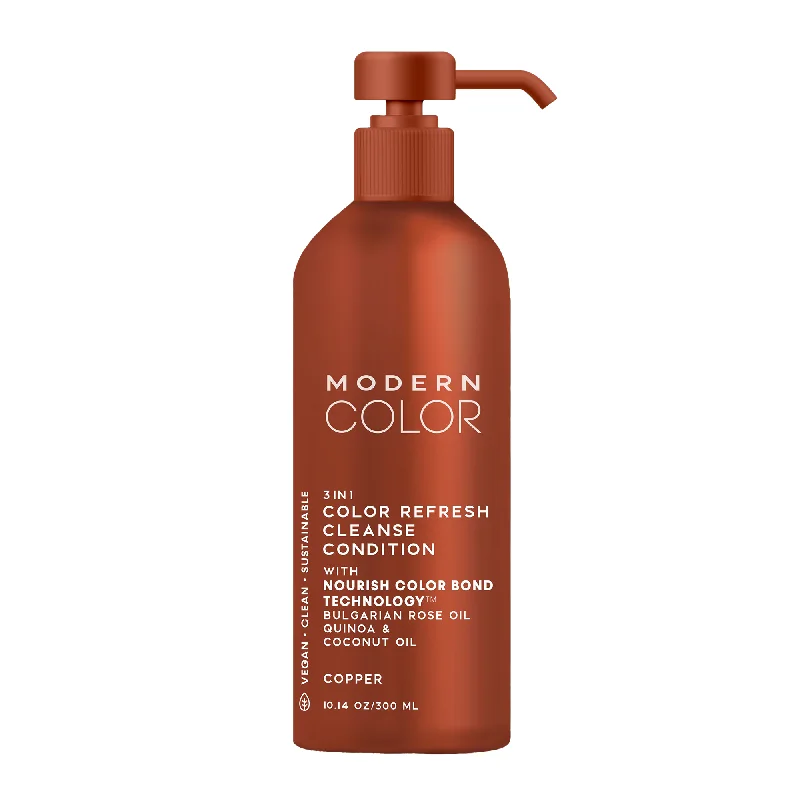 Split end sealant-Modern Color 3-in-1 Color Refresh Cleanse Condition - Copper