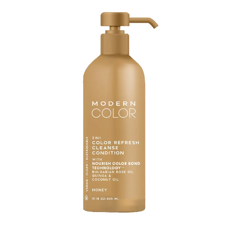 Macadamia oil-Modern Color 3-in-1 Color Refresh Cleanse Condition - Honey