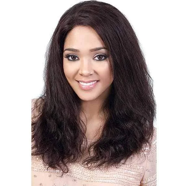 real person hair ring fall weave-Motown Tress Indian Remy 100% Human Hair Full Wig - HIR LS JOE