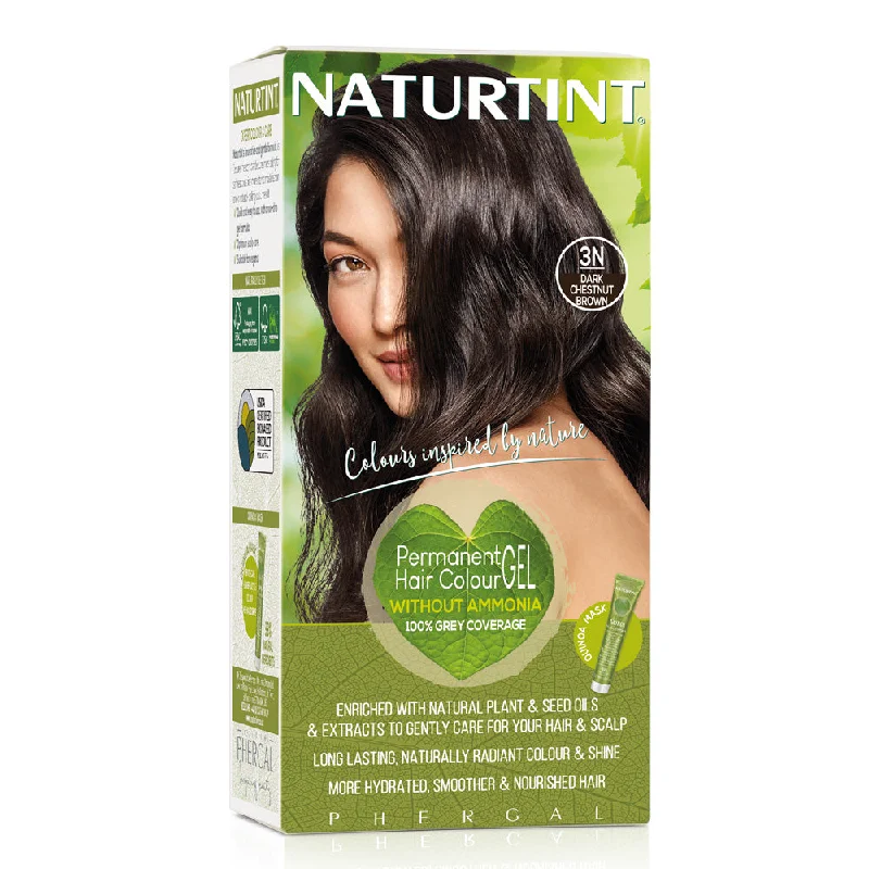 Restoring spray-Naturtint Permanent Hair Colour Gel - 3N Dark Chestnut Brown