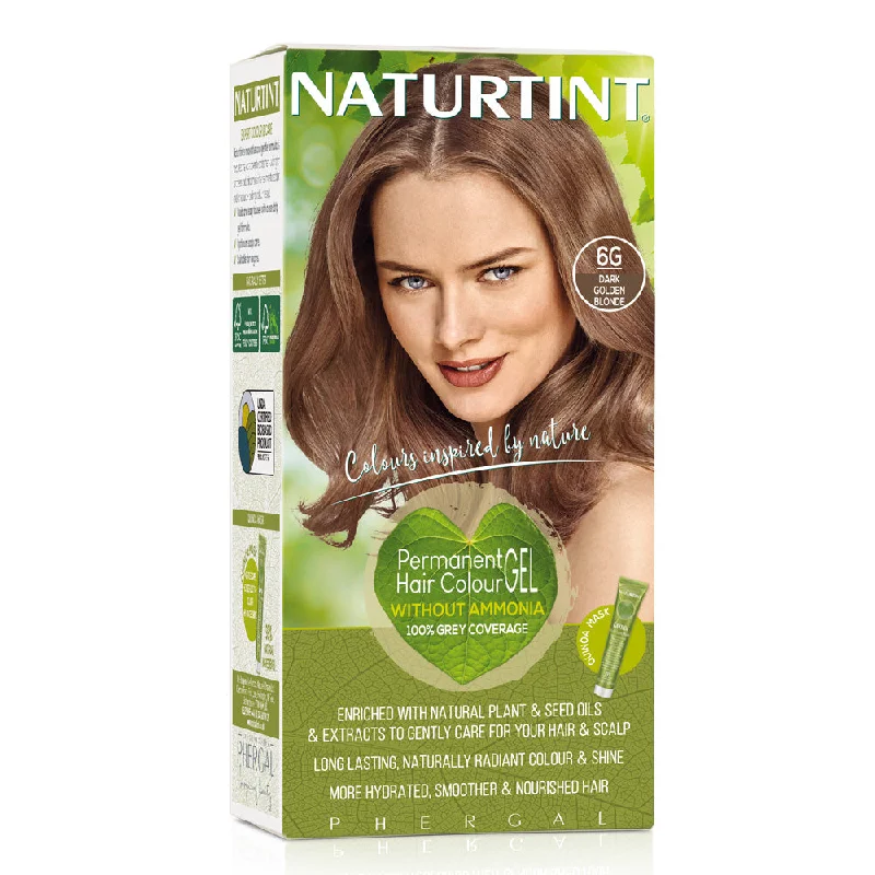 Gloss mist-Naturtint Permanent Hair Colour Gel - 6G Dark Golden Blonde