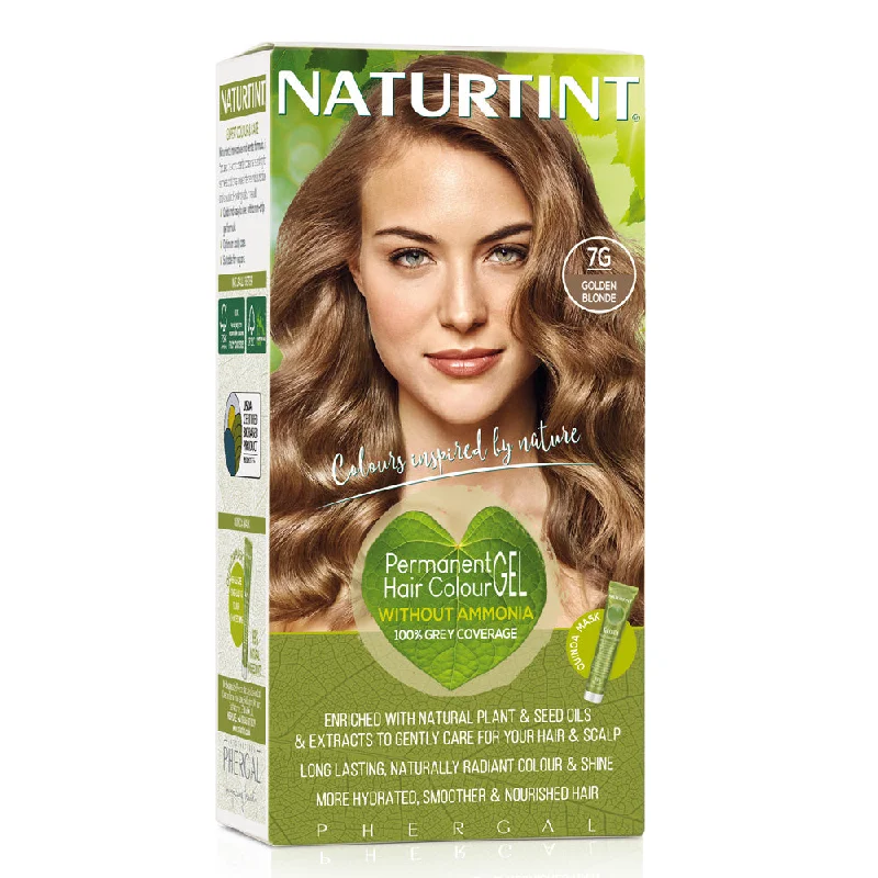 Curl soothing mist-Naturtint Permanent Hair Colour Gel - 7G Golden Blonde