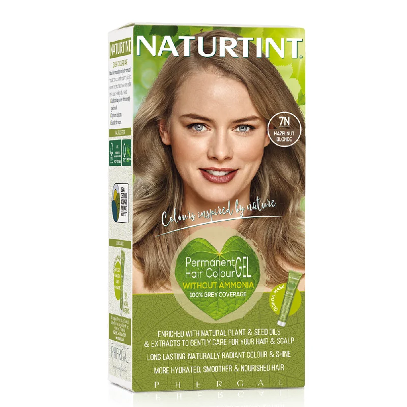 Texture enhancing mist-Naturtint Permanent Hair Colour Gel - 7N Hazelnut Blonde