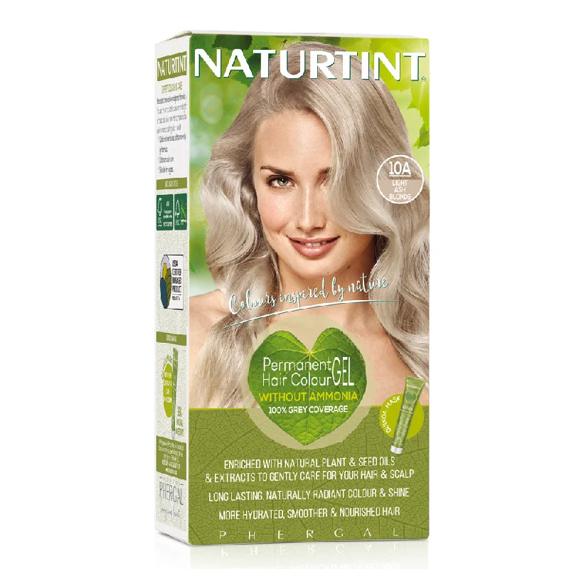 Texture enhancing lotion-Naturtint Permanent Hair Colour Gel - 10A Light Ash Blonde